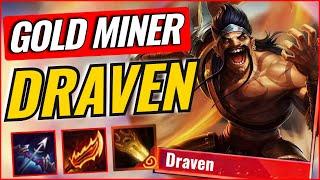 Gold Miner Draven + High-Cost Champion?! | 6 Conquerors | TFT Set 13 Gameplay