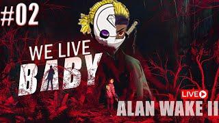  LIVE - JOURNEY TO 1000 SUBS - ALAN WAKE 2  PART 2 - FACE CAM 