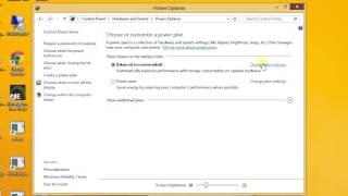 how to change screen saver time out in Windows 8 and 8.1