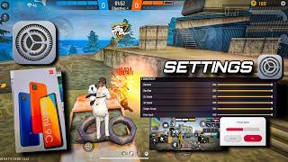 My Settings ️ HUD + SENS + DPI  Redmi 9 New FREE FIRE [HIGHLIGHTS] 