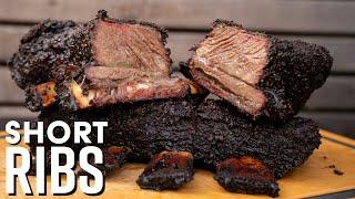 Short Ribs vom Weber Wasser Smoker - Rauchig, saftig, lecker!