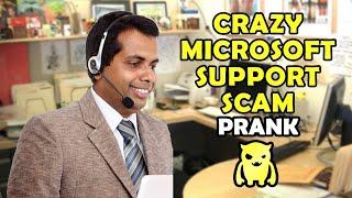 Crazy Indian Microsoft Scammer Loses his Mind - Ownage Pranks