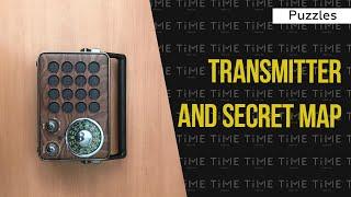 Transmitter and Secret map | Puzzles for Escape rooms | Time Quest Lab