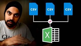 How to Combine Multiple CSV Files into a Single Excel File