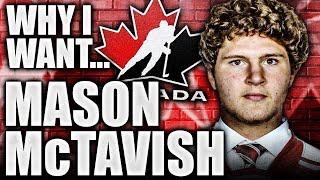 Why I Want: Mason McTavish - The Draft's Biggest Riser (2021 NHL Entry Draft Prospects News Today)