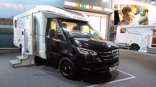 Hymer B MC T 680 B class Modern Comfort B680 RV Camper Van MB Sprinter walkaround and interior k0388