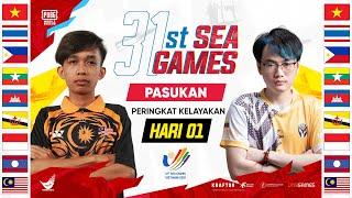 [BM] 31st SEA Games | PUBG MOBILE Squad Qualifier Hari Pertama