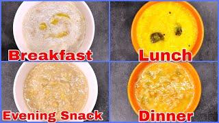 Baby Food Recipes For 7 M To 15 Months | Baby Food Chart | Weight Gain Recipe | Healthy Food Bites