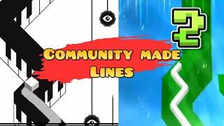 Dancing Line Upcoming Community made levels | Geometry Dash 2.2 | Ep2