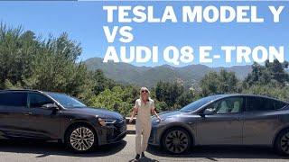 Electrifying Head to Head: Audi Q8 E-tron vs Tesla Model Y