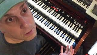 Larry Goldings - Triadic Improvisation on the Hammond Organ