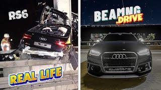 Accidents Based on Real Events on BeamNG.Drive #5 | Real Life - Flashbacks