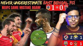 🟡East Bengal 1-0 NorthEast United | Ajaraie Halted? | Oscar, Rakip, Red Card | i-League Review