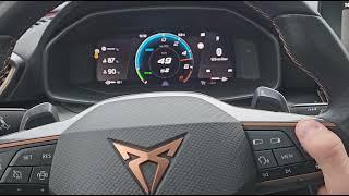 CUPRA LEON LAUNCH CONTROL 2021 1.4 E-HYBRID DSG 245PS TEST 1 WET ROAD, 11 DEGREES