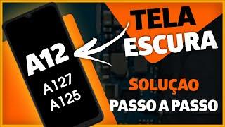 Samsung A12 TELA ESCURA (A127 A125) Solução PASSO A PASSO.