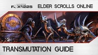 ESO: Transmutation guide! Change the Trait on Weapons and Armor!