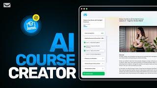 Create & Sell Online Courses On Autopilot With AI Course Creator from GetResponse