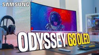 Samsung Odyssey OLED G8 Desk Setup: The Ultimate Gaming Experience