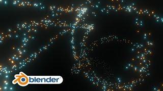 Blender 3.0 Geometry Nodes | Swirling Lights Animation