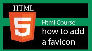 HTML 5 tutorial - how to add a favicon