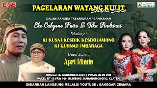 Live Wayang Tasyakuran Pernikahan Eko & Tika. Ki Kusni Kesdik Kesdolamono - Apri Mimin dkk.