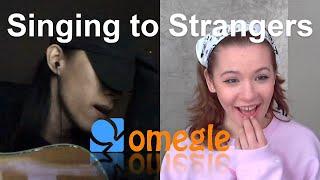 Singing to Strangers on Omegle Reactions - Hold On, Intentions by Justin Bieber (Acoustic Cover)