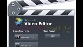 Aimersoft video editor Insall with crack or Serial Number  (Bengli Language)