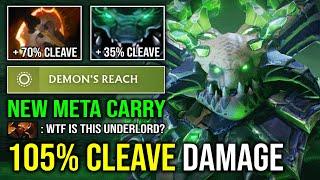 NEW META 105% Cleave Demon Reach Facet 1v5 Battle Fury Echo Sabre Right Click Underlord Dota 2