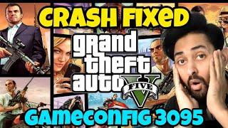 [FIXED] GTA 5 CRASH PROBLEM SOLVED | GAMECONFIG 3095 | GTA 5 Mods 2023 | Hindi/Urdu | THE NOOB