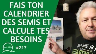 #217-Fais ton calendrier des semis et calcule tes besoins