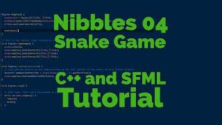 Nibbles 04 - Snake game with C++ and SFML