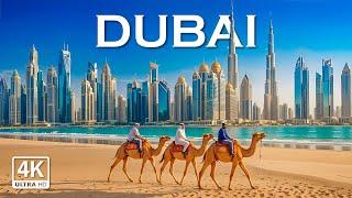 FLYING OVER DUBAI -  Relaxing Music With Beautiful Natural Landscape   Videos 4K