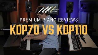 Kawai KDP70 vs KDP110 Digital Piano Comparison - Harmonic Imaging, Bluetooth MIDI, Alfred Lessons