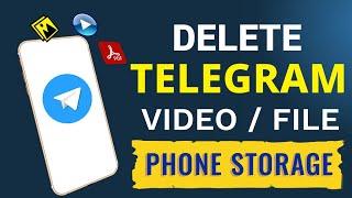 How To Delete Telegram Video from File Manager | How To Delete Media in Telegram