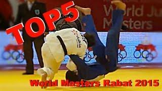 TOP 5 IPPONS DAY 1 | 柔道 Judo World Masters Rabat 2015 | JudoAttitude