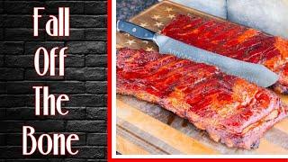 Fall Off The Bone Spare Ribs On Pellet Grill