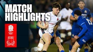 HIGH FIVE | England Men U20s v Italy highlights