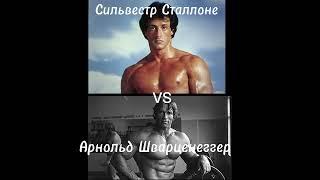 (моя версия) Арнольд Шварценеггер vs Сильвестр Сталлоне