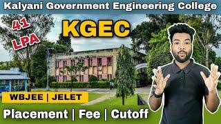 (KGEC) Kalyani Government Engineering College Review | WBJEE & JELET | Cutoff, Fee, Placement Record