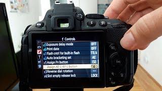 My camera settings on the D5300 - Tips and Tricks