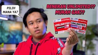 Bener Unlimited? Nyobain Paket Baru Smartfren Unlimited Nonstop & Unlimited Harian!!