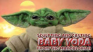 Sculpting and Casting Baby Yoda from The Mandalorian