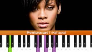 How To Play "Stay" (Rihanna ft. Mikky Ekko) Piano Tutorial