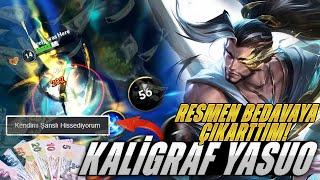 EN UCUZA KALİGRAF YASUO AÇILIMI !! - Wild Rift Scely