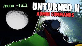 NEW ADMIN COMMANDS & SKY ATMOSPHERE! - Unturned II Devlog 37