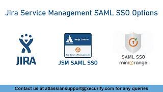 Jira Service Management SAML SSO | Single Sign-On into Jira | SSO into Jira Data Center (DC) | JSM