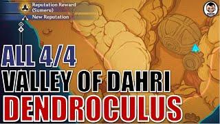 All DENDROCULUS of Valley of Dahri | Genshin Impact