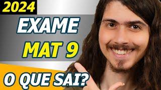 O que *REALMENTE* sai no Exame Matemática 9º Ano 2024? (Que matéria estudar e que recursos usar?)