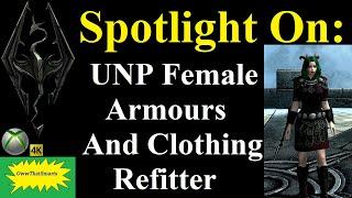 Skyrim SE (mods) - Spotlight On: UNP Female Armours And Clothing Refitter