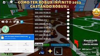 MOD MENU ROBLOX 2023!! O MELHOR MOD APK ATUALIZADO COM ROBUX INFINITO??